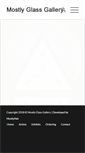 Mobile Screenshot of mostlyglass.com